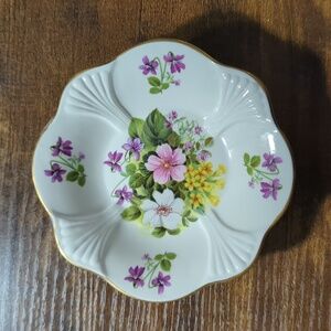 Country Flowers Royal Grafton fine bone China dish